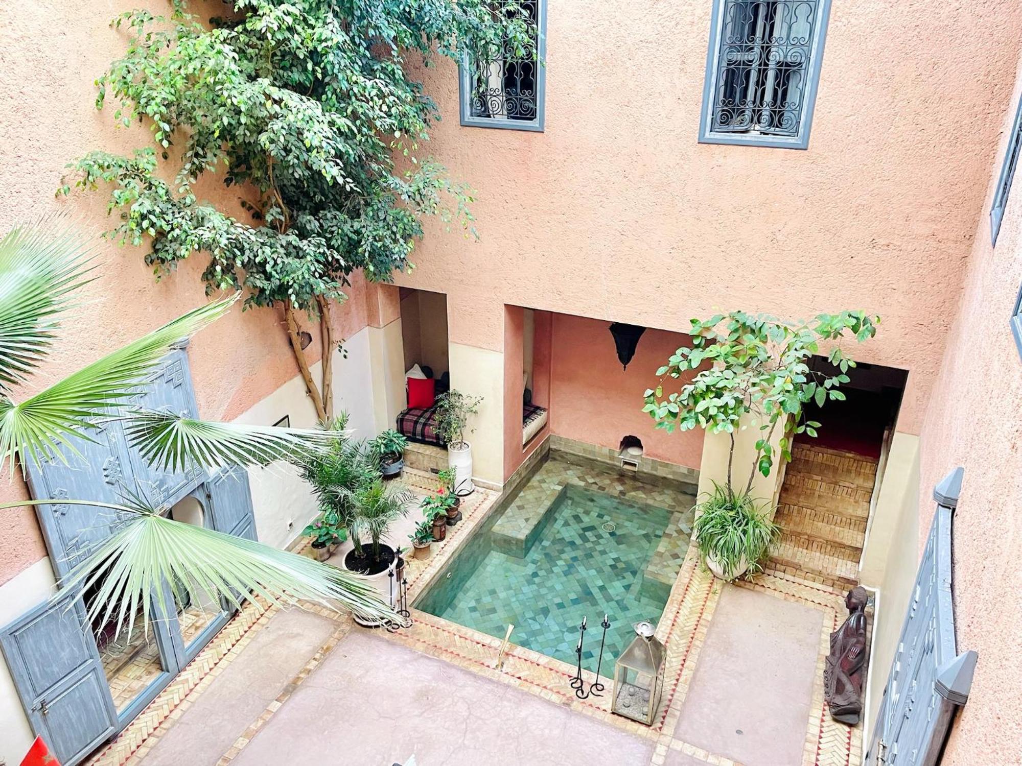 Exclusive And Stylish 4-Bedroom Riad With Plunge Pool Marrakesh Exterior photo