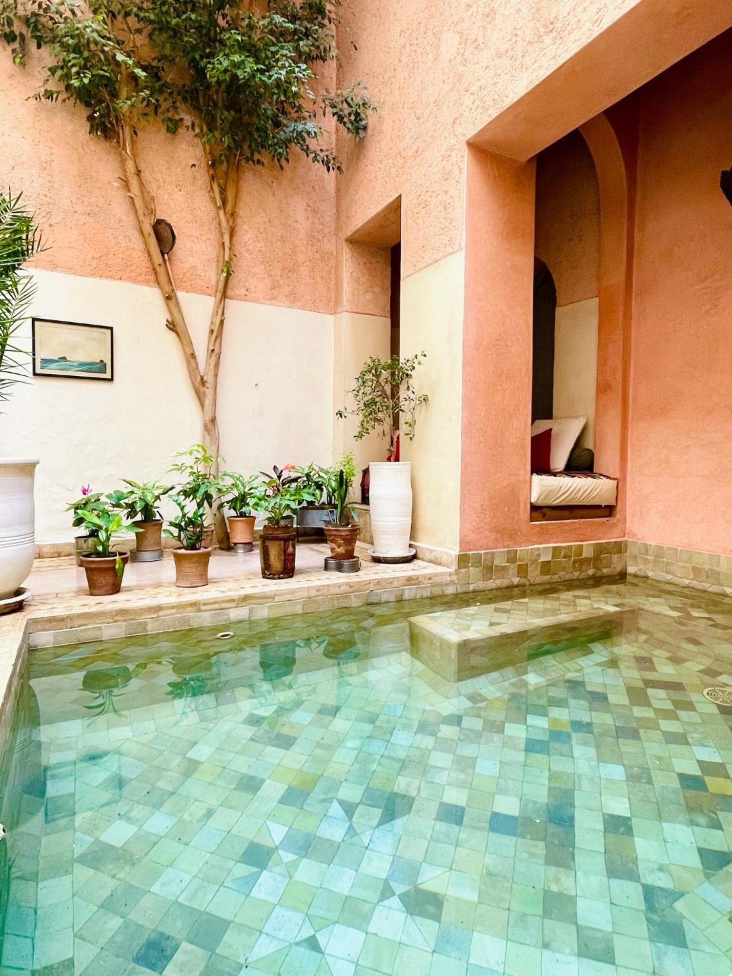 Exclusive And Stylish 4-Bedroom Riad With Plunge Pool Marrakesh Exterior photo